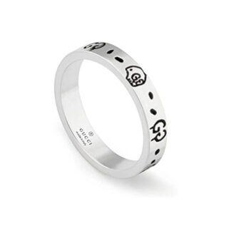 Ghost Ring in Sterling Silver 6 mm