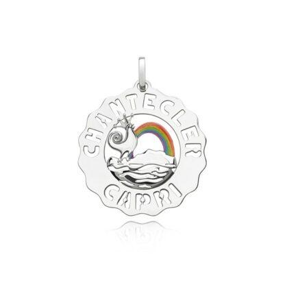 Large Rainbow Logo Charm