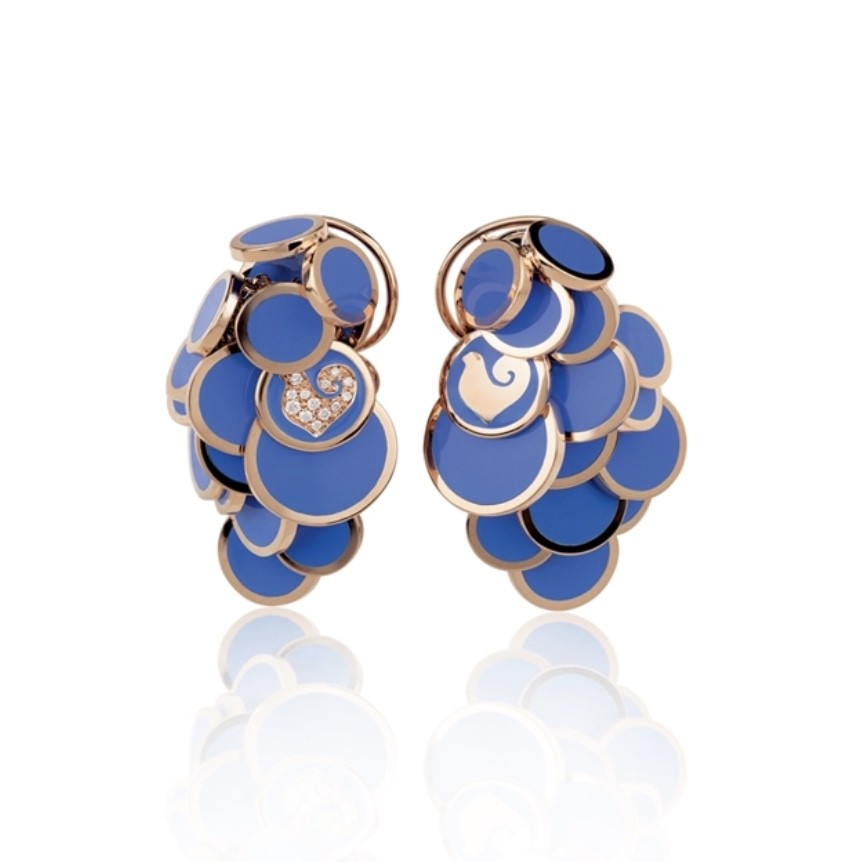 Orecchini Paillettes Cascata