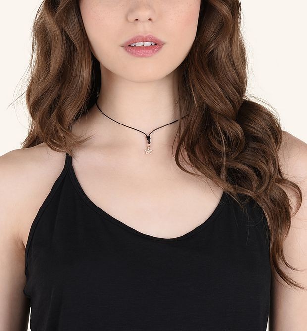 Ciondolo Stellina Diamanti Brown