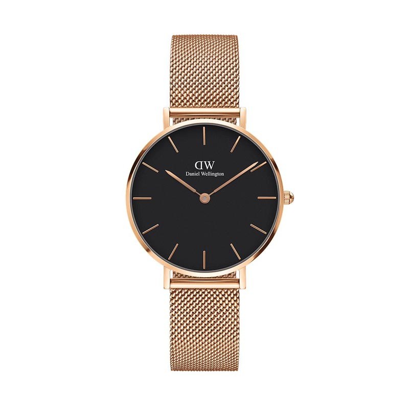 Petite Melrose in Rose Gold and Black