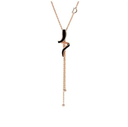 Eden Necklace in Black Ceramic