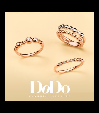 Bollicine Ring in Rose Gold