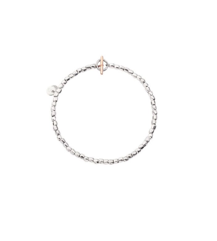 Mini Granelli Bracelet in Sterling Silver