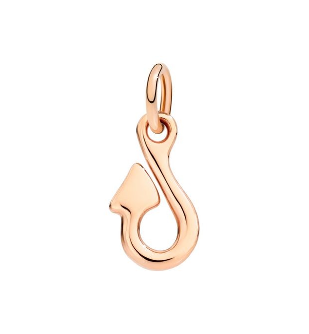 Pisces Charm in Rose Gold