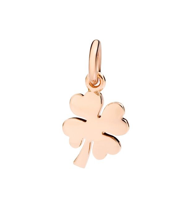Clover Charm in Rose Gold