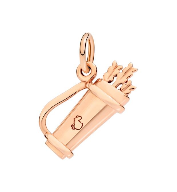 Sagittarius Charm in Rose Gold