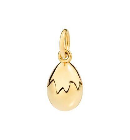 Egg Charm in Yellow Gold