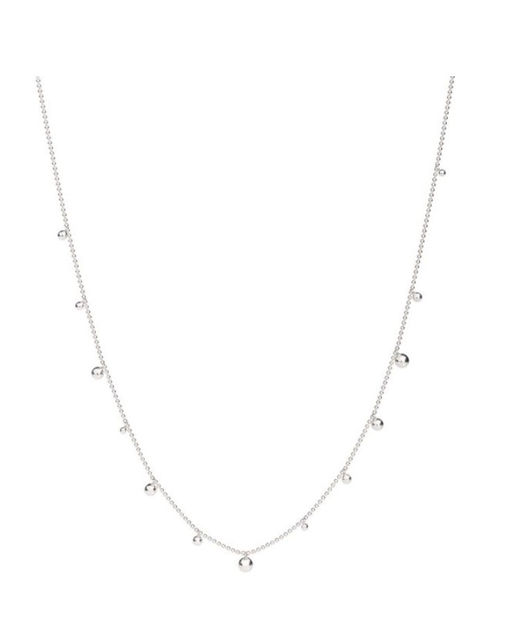 Bollicine Chainlet in Sterling Silver 60 cm