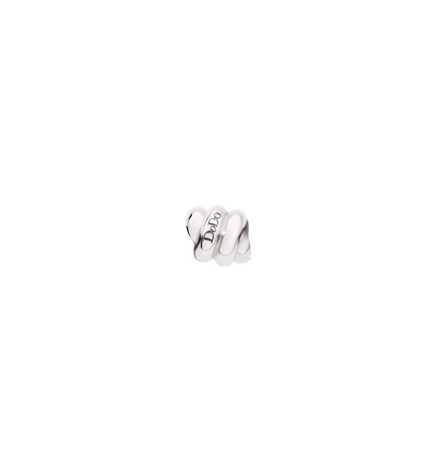 Knot Bracelet Divider in White Gold