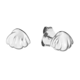 Seashell Earrings in Sterling Silver