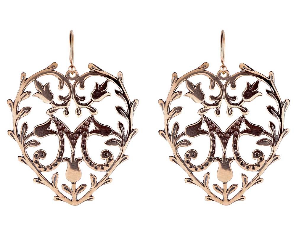 Ex-Voto Heart Earrings