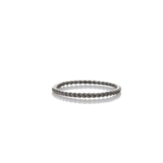 Torchon Ring in Sterling Silver
