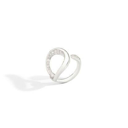 Fantina Ring in White Gold and Diamonds