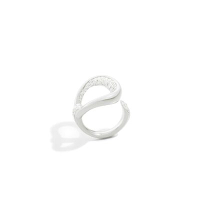 Fantina Ring in White Gold and Diamonds