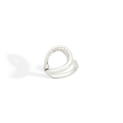 Fantina Ring in White Gold and Diamonds