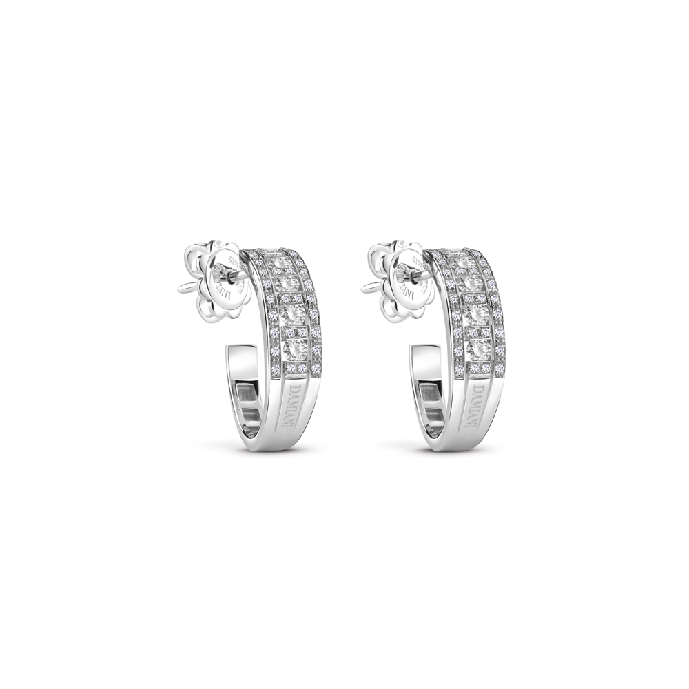 Belle Epoque Earrings in White Gold with Diamonds