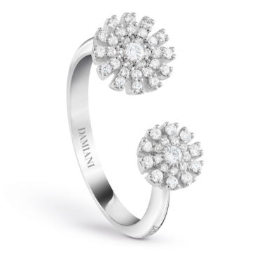 Margherita Ring in White Gold and Diamonds