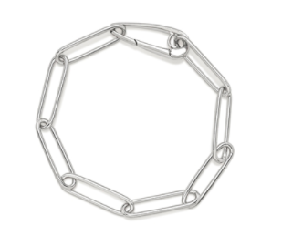 Et Voilá Bracelet with Oval Links