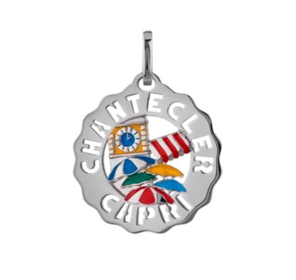Small Capri Pop Logo Charm