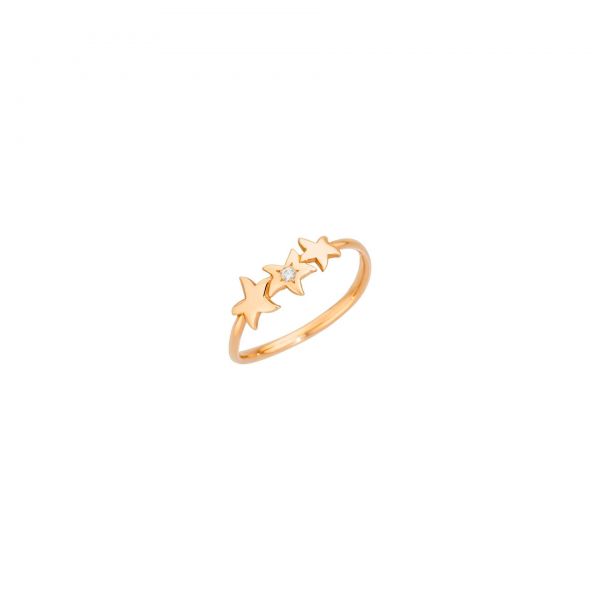 Stellina Ring in Rose Gold and Diamond