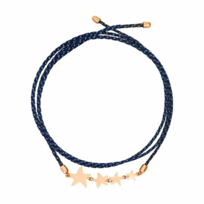 Stellina bracelet with Blue Cord