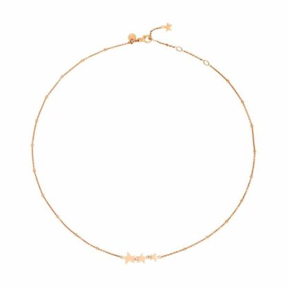 Stellina Necklace in Rose Gold