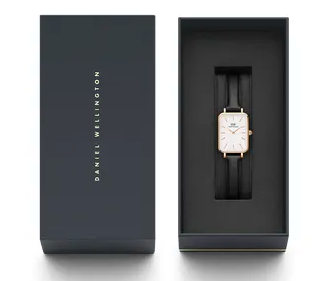Quadro Pressed Sheffield in White and Rose Gold Stainless Steel