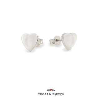 Orecchini Stud in Argento 925 con Cuore