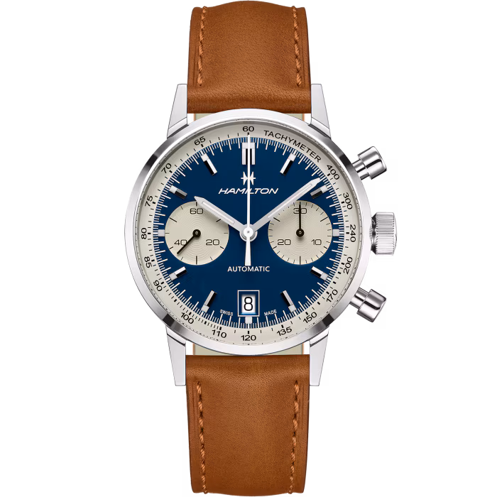 American Classic Intra-Matic Auto Chrono Blue