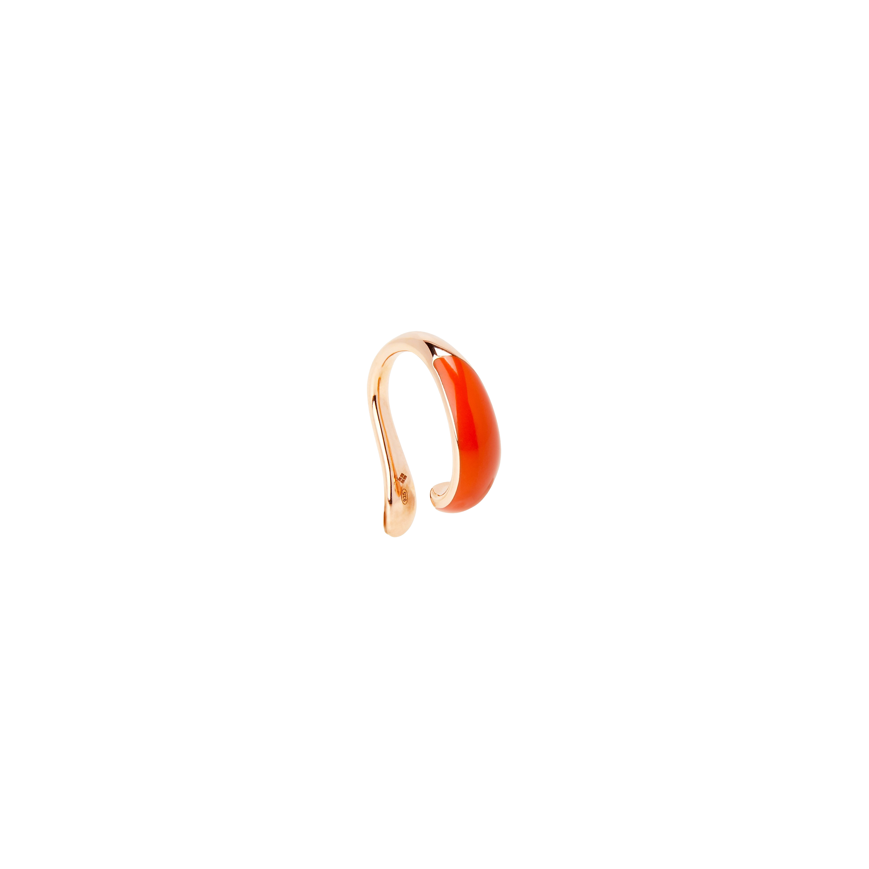 Earcuff Smalto Rosso