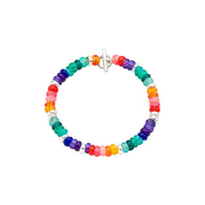 Bracciale Rondelle Rainbow