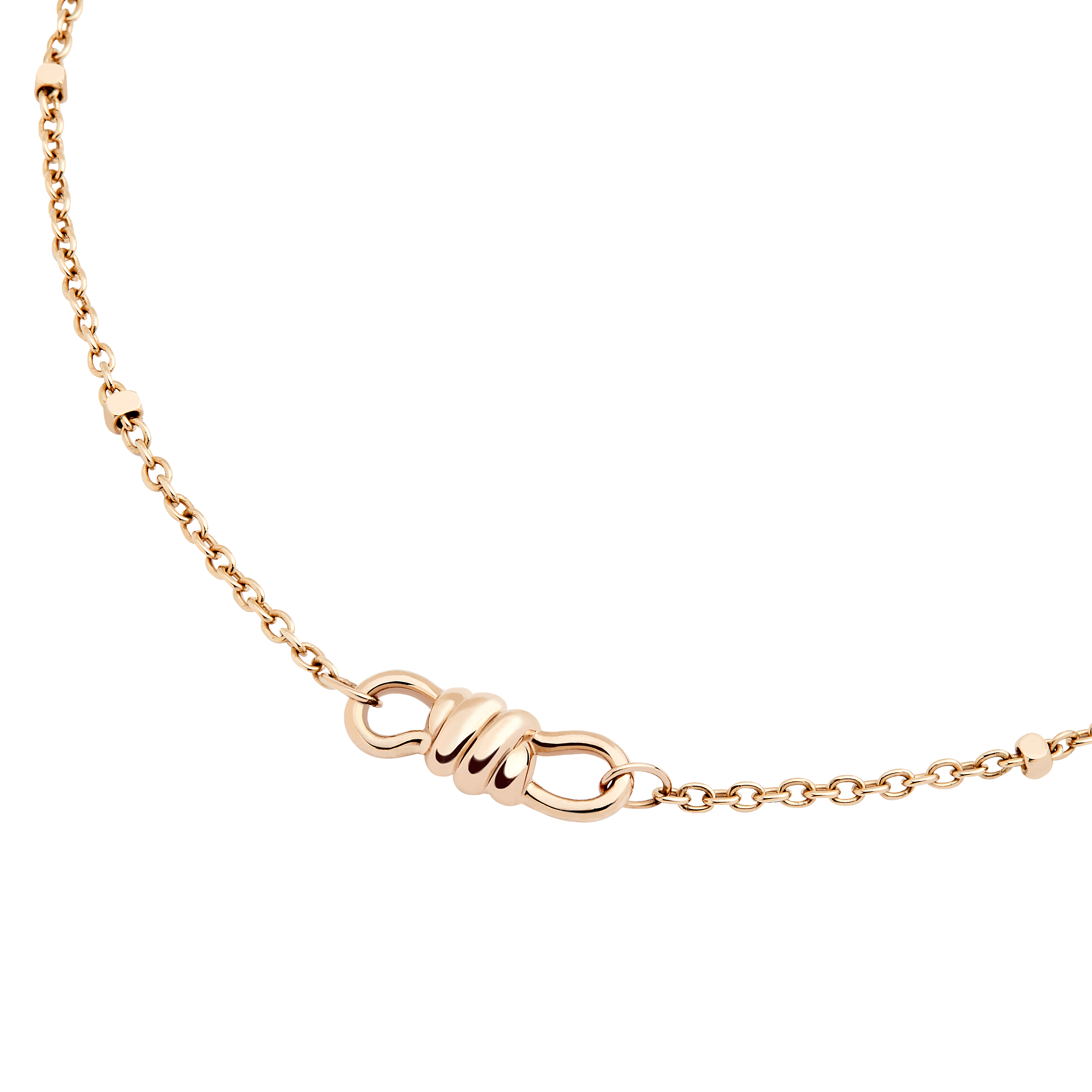 Bracciale Soft Nodo in Oro Rosa 9K