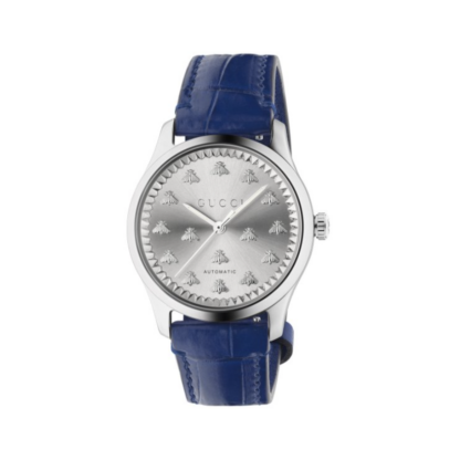 GUCCI G-TIMELESS cinturino blu