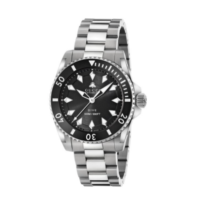 GUCCI DIVE ACCIAIO E NERO