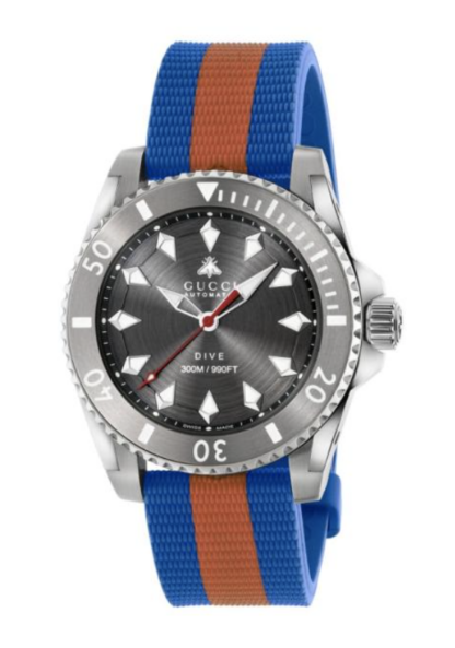 GUCCI DIVE TESSUTO ARANCIO BLU
