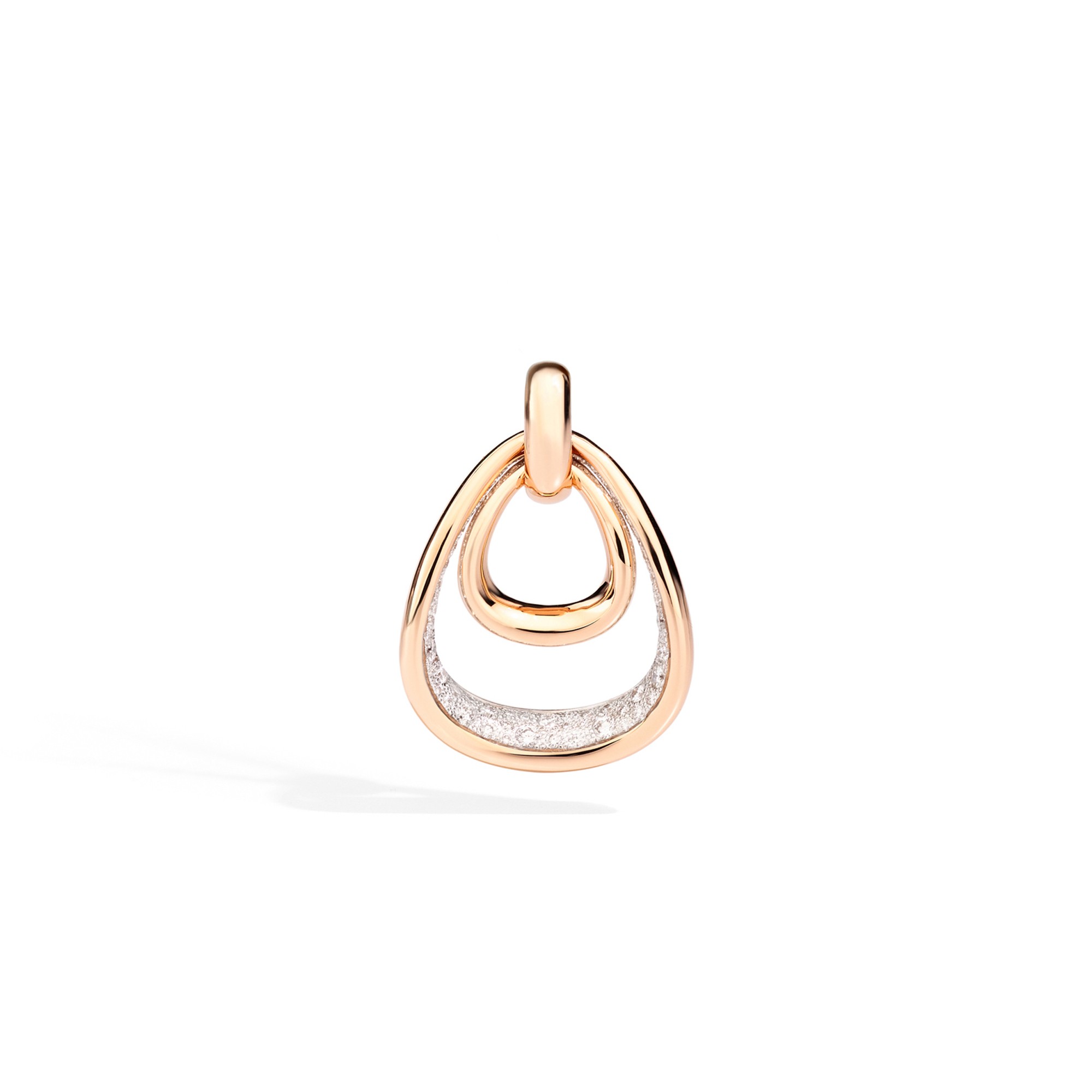 Pendente Fantina Oro Rosa e Diamanti