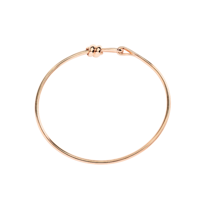 Bracciale Bangle Nodo Oro Rosa