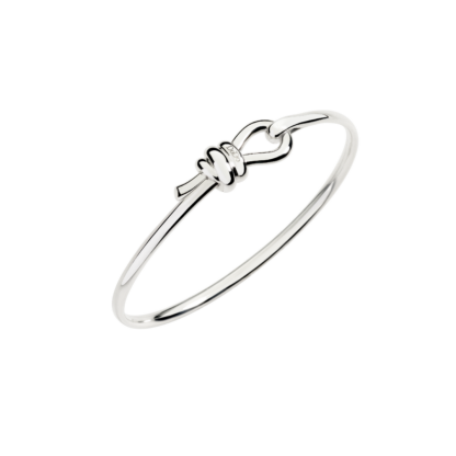 Bracciale Bangle Nodo Argento
