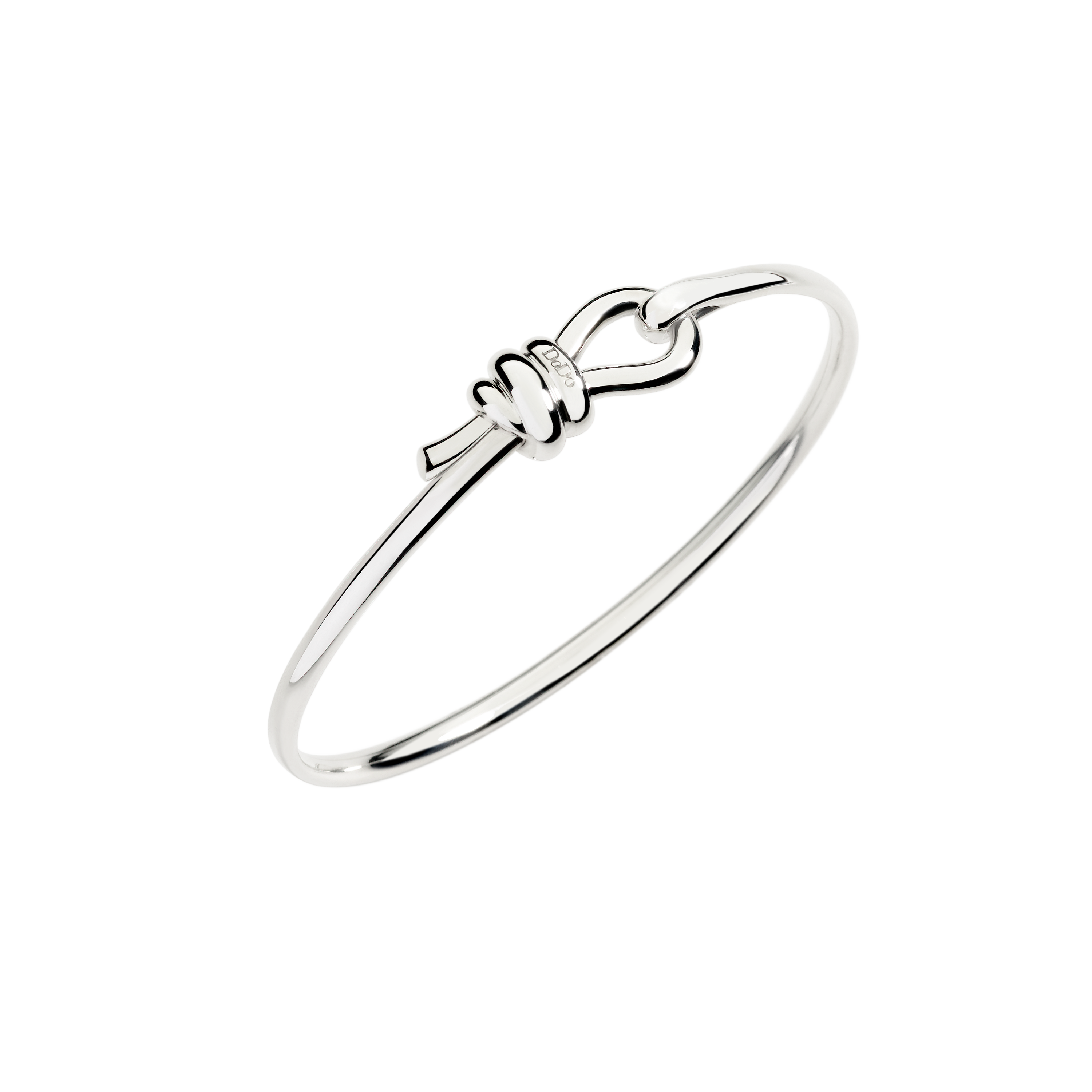 Bracciale Bangle Nodo Argento