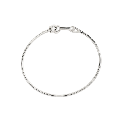 Bracciale Bangle Nodo Argento