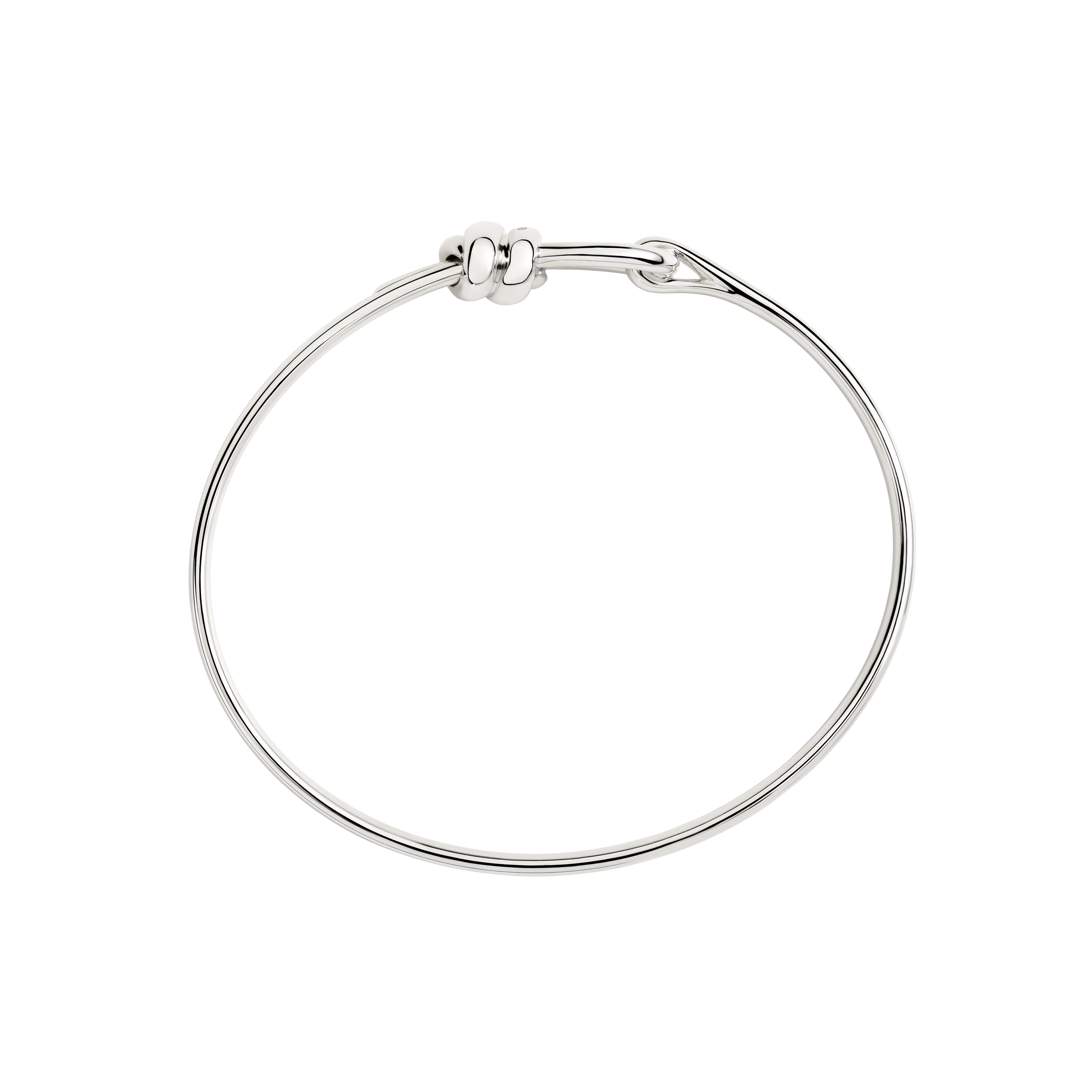 Bracciale Bangle Nodo Argento