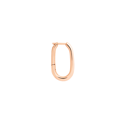 Orecchino Hoop Essentials Oro Rosa