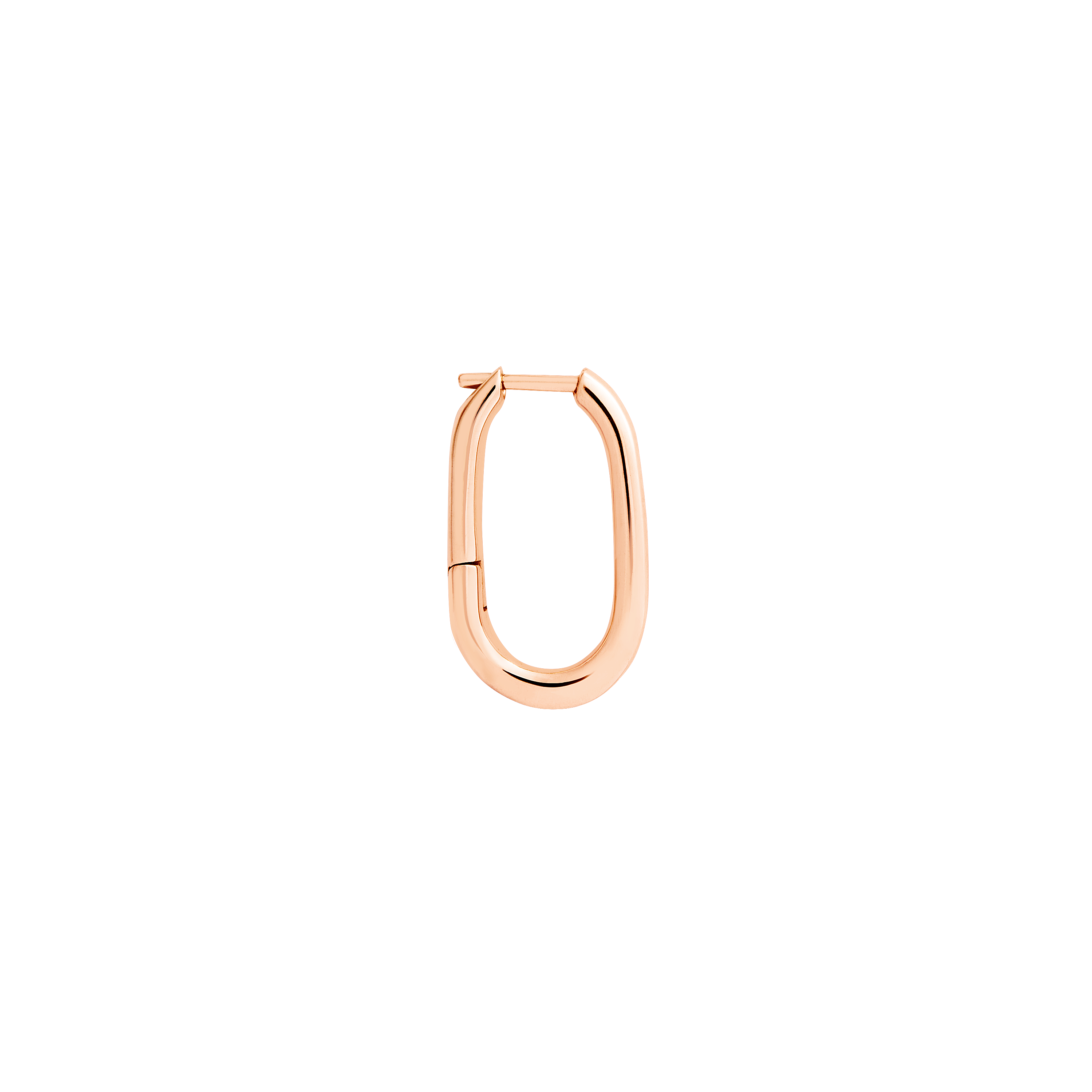 Orecchino Hoop Essentials Oro Rosa