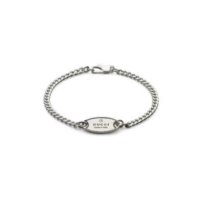 Bracciale Trademark Catena con Targhetta