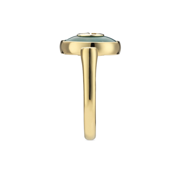 Anello Gucci Interlocking oro 18k