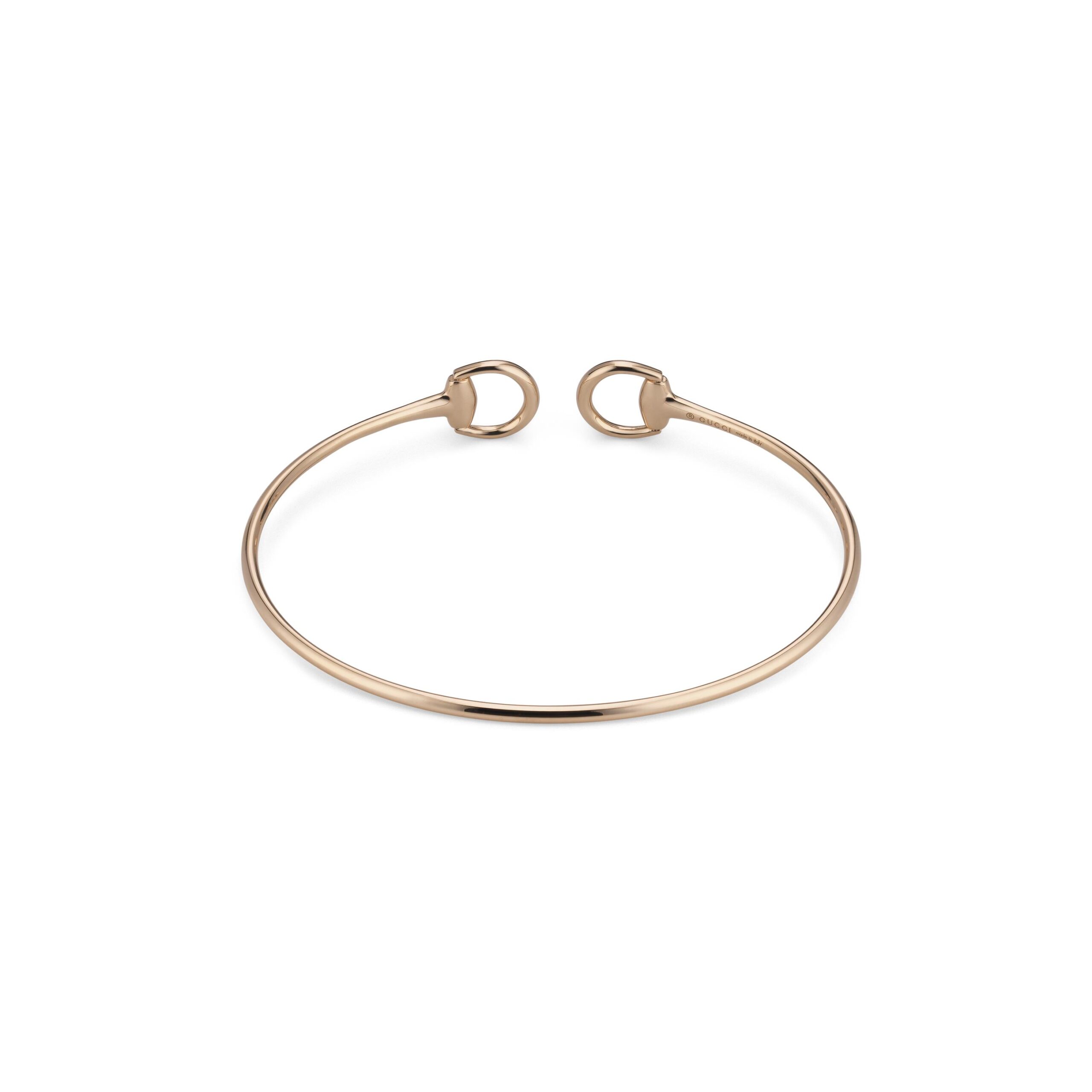 Bracciale rigido con diamanti e Morsetto oro 18k