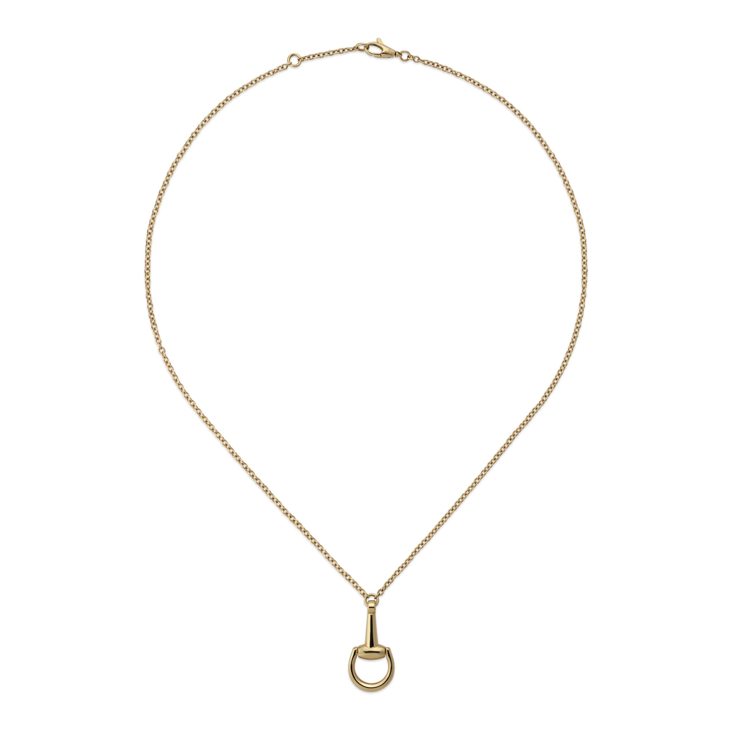 Collana catena Gucci Horsebit oro 18k