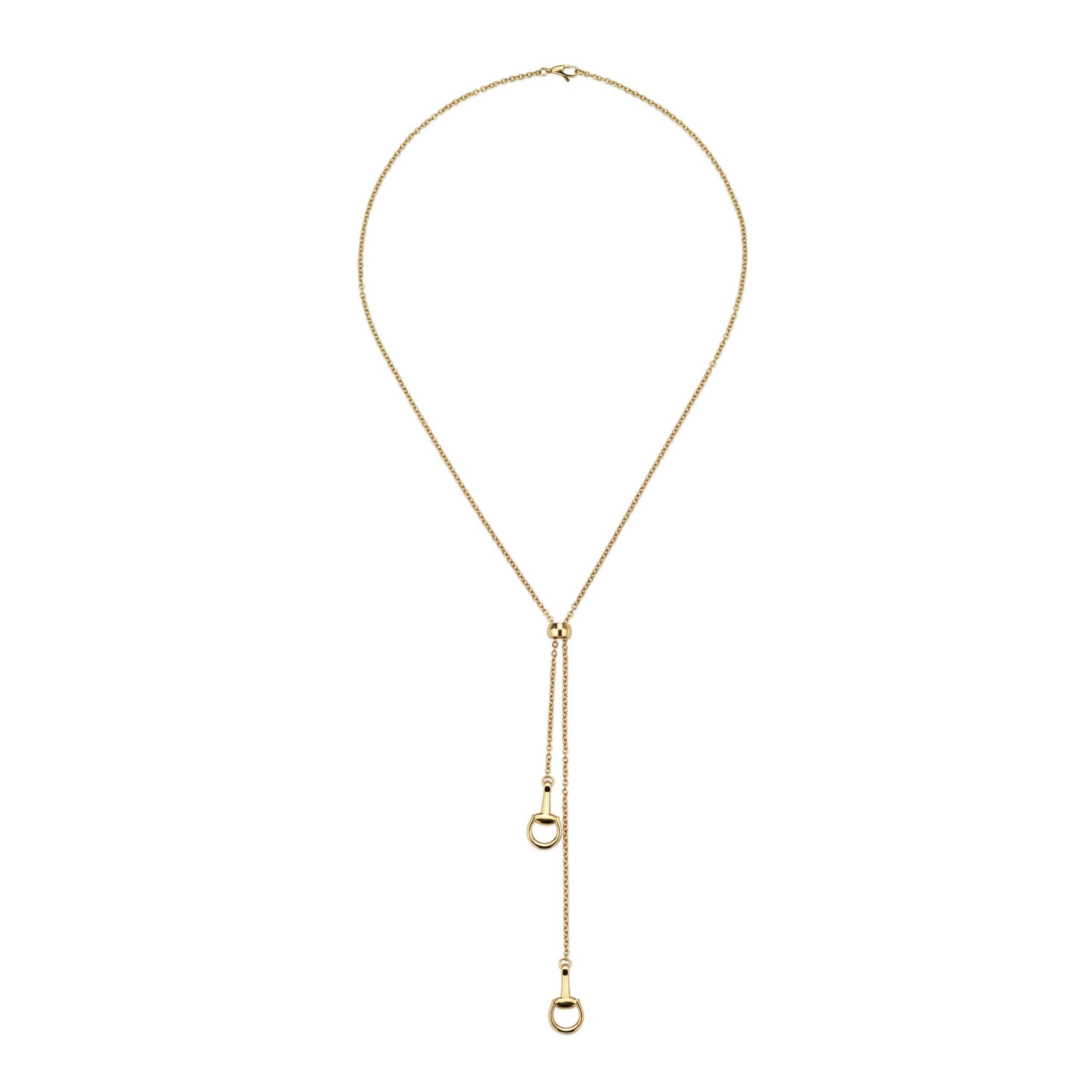 Collana pendenti Horsebit oro 18k