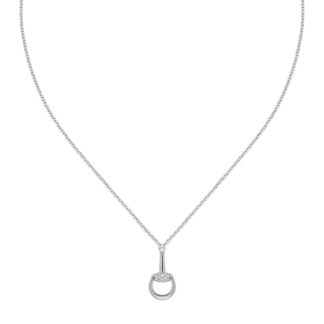 Collana Gucci Horsebit oro 18k con diamanti